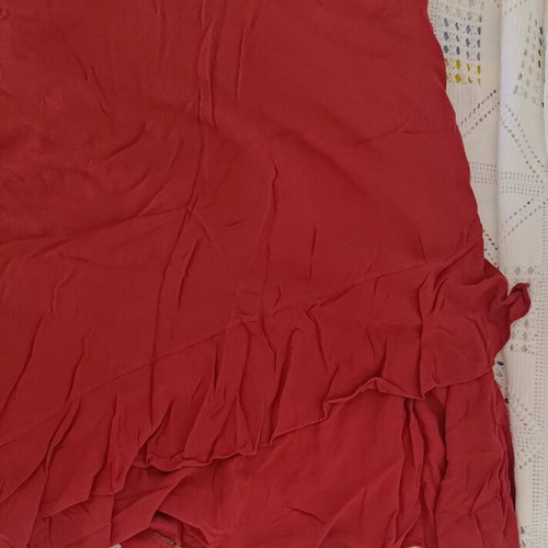Bill Cost romantic dress used, red, size M