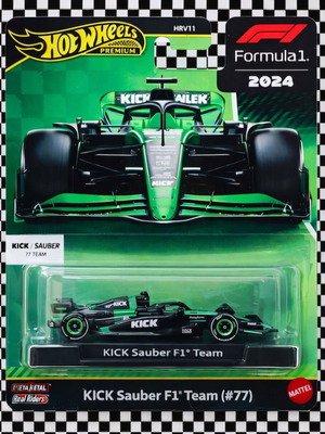 Hot Wheels Premium F1 Kick Sauber Valterri Bottas #77 καινούργιο