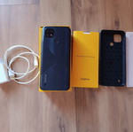 Realme C21 smartphone like new, 4GB RAM, 64GB storage, black