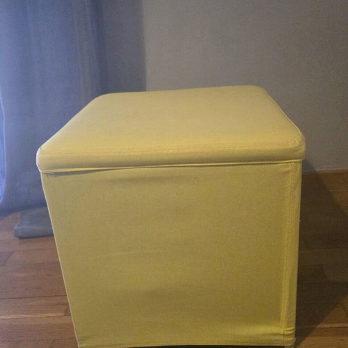 IKEA Storage Stool (yellow)