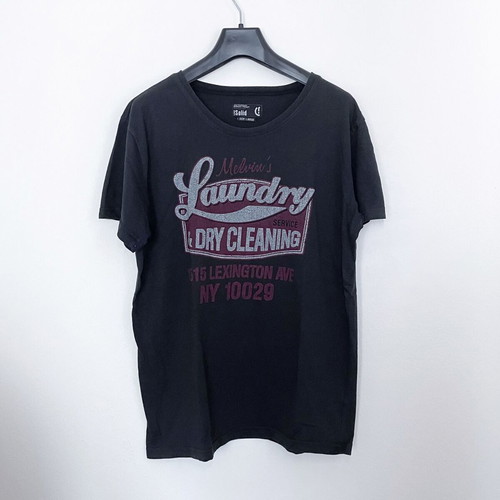 Solit T-shirt short sleeve Large used, black