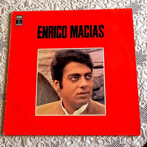 Enrico Macias Portrait Of Enrico Macias Vol.9 LP vinyl Greek pressing