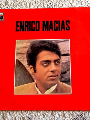 Enrico Macias Portrait Of Enrico Macias Vol.9 LP vinyl Greek pressing