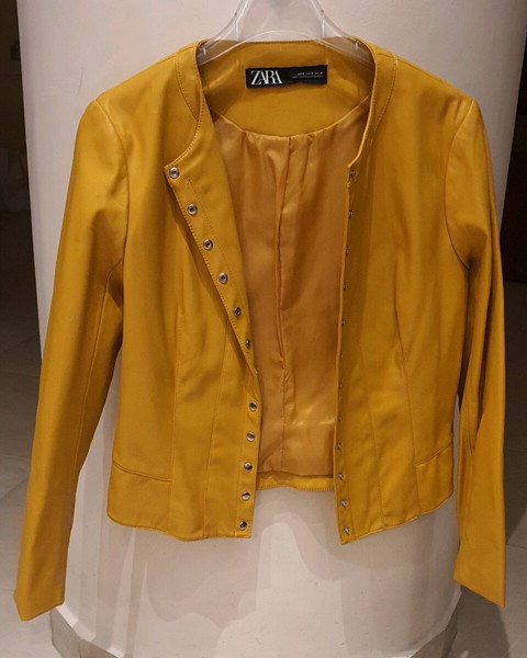 ZARA Σακάκι Δερματίνης Σε Άριστη Κατάσταση Νούμερο Μ