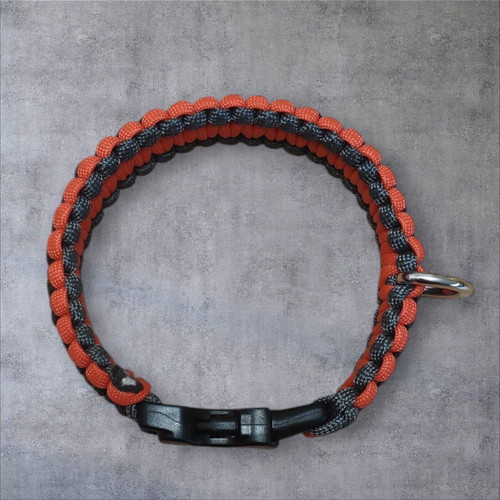 Paracord 550 dog collar, handmade, made to order