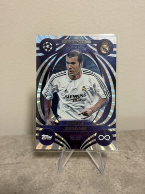 Infinity Zinedine Zidane Topps Match Attax 2025/2026 Real Madrid card new