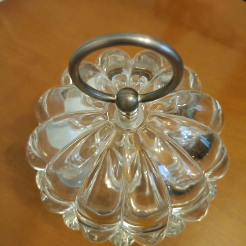 Glass fondue dish like new