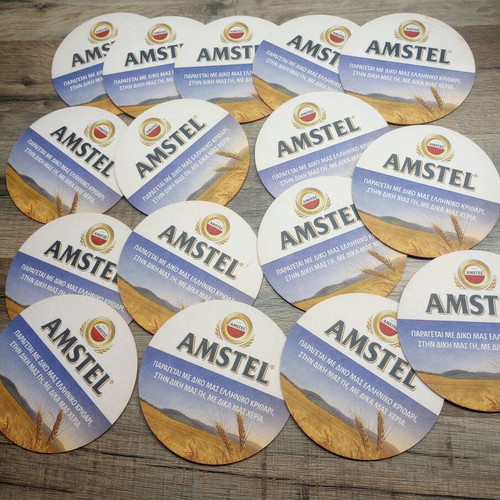 Amstel brewery coasters like new, pack of 16 paper