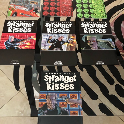 Strange Kisses set of 7 comics new, Warren Ellis, Avatar Comics