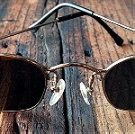  Vintage γυαλιά ηλίου αντρικά με μπλέ φακούς.