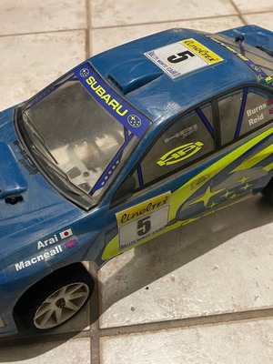 Kyosho GP Spider Nitro RC αυτοκινητάκι μεταχειρισμένο, ρόλερ χωρίς μοτέρ και ηλεκτρικά