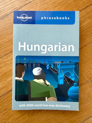 Hungarian phrase book like new by Lonely Planet