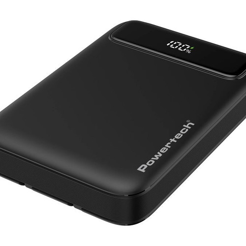 Powertech Power Bank PT-1417 10000mAh 22.5W with Cables and Display