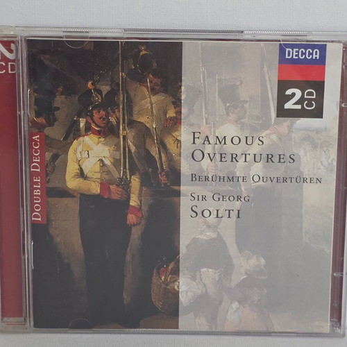 Sir Georg Solti Famous Overtures 2 CD set used