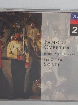 Sir Georg Solti Famous Overtures 2 CD set used