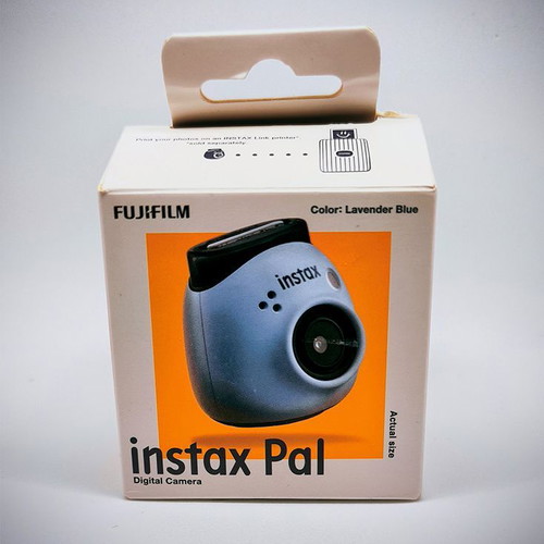 Fujifilm Instax PAL Lavender Blue digital camera new, full kit