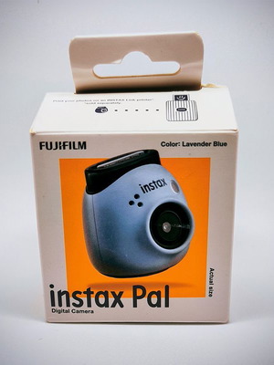 Fujifilm Instax PAL Lavender Blue ψηφιακή κάμερα καινούργια, πλήρες σετ