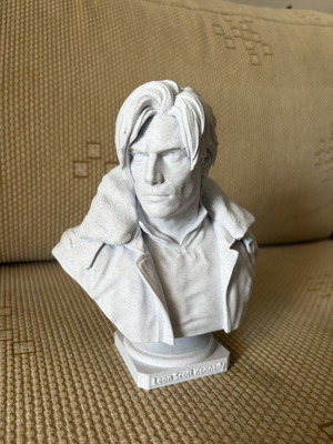 Leon S. Kennedy bust Resident Evil Requiem 3D printed