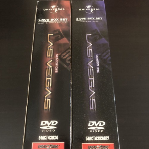 Las Vegas Season One DVD set like new with Greek subtitles