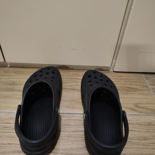 Crocs black clogs used, size 38-39