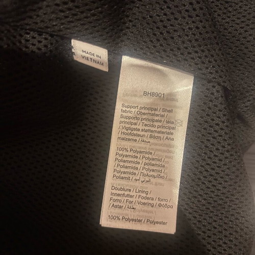 Lacoste Light Windbreaker Jacket New Black Size M