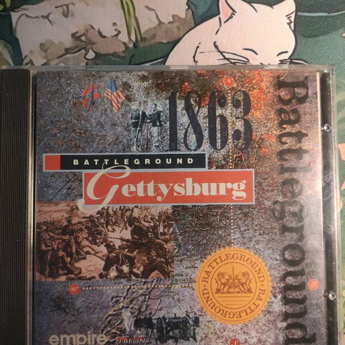 Battleground Gettysburg PC like new, jewel case and CD