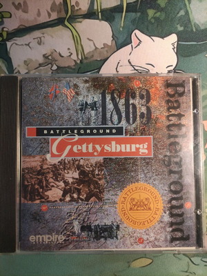 Battleground Gettysburg PC like new, jewel case and CD