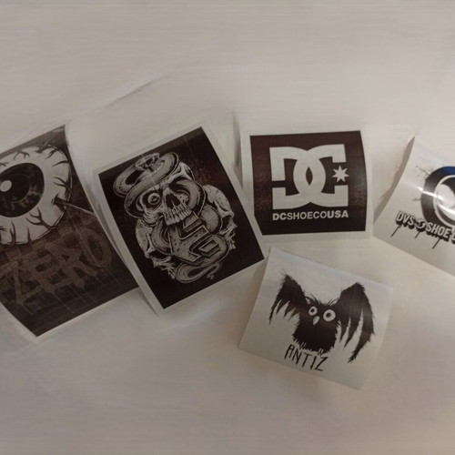 Stickers new, a selection