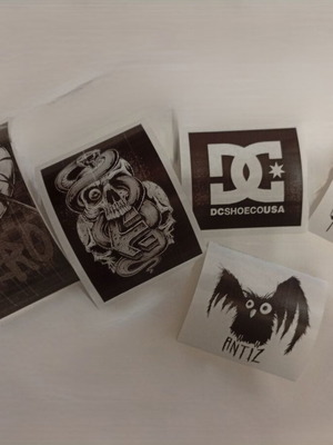 Stickers new, a selection