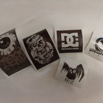 Stickers new, a selection