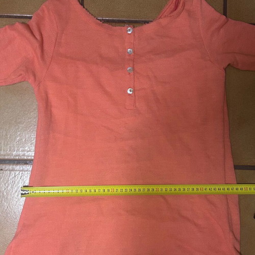 ZIC ZAC pink blouse with bow and ruffles, like new, one size