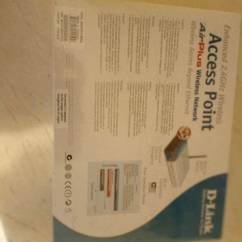 D-Link AirPlus DWL-900AP+ wireless access point new
