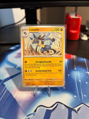 Lucario 114/198 Prize Pack Series 3 Play! Pokémon stamped non-holo σαν καινούργιο