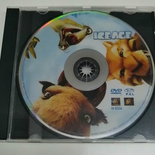 Ice Age DVD used, dubbed animated movie