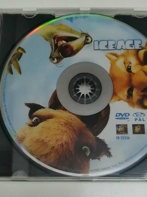 Ice Age DVD used, dubbed animated movie