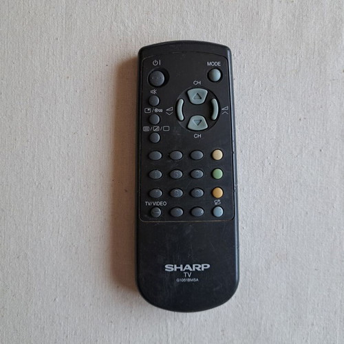 Sharp G1051BMSA TV Remote used