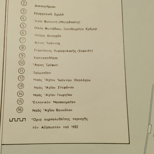 Τρεις χάρτες της περιοχής Σμύρνης κατά την Μικρασιατική Καταστροφή