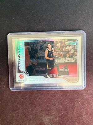 2025-26 Contenders EuroLeague Suite Shots Silver Foil Nando De Colo card new