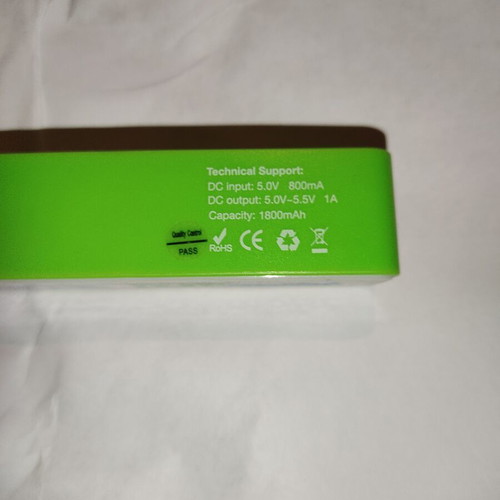 Power bank used promotional 1800mAh 5V/1A lithium battery 18650