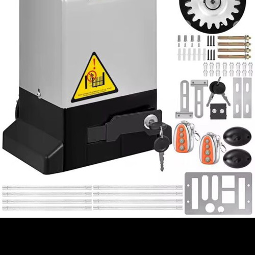 Sliding garage door motor set new with accessories and remotes