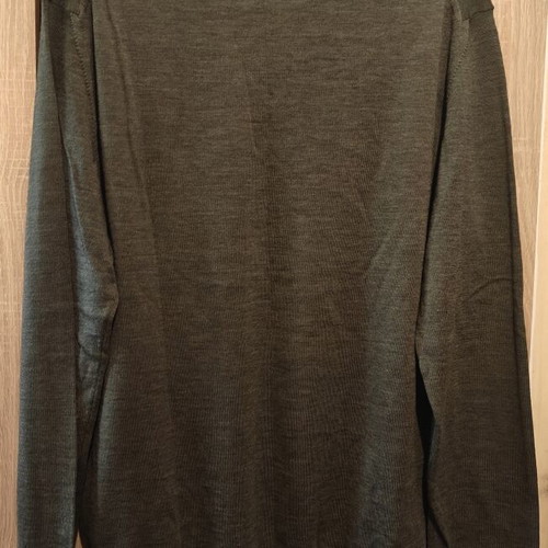 Zara men's wool sweater khaki used, size L