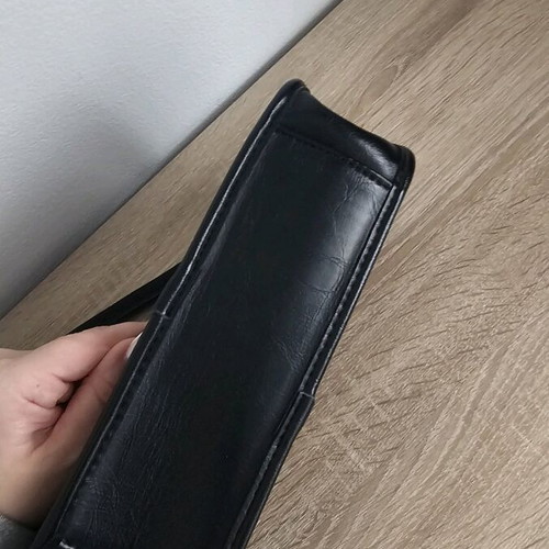 ALE Τσάντα Χιαστί Μαύρη Σαν Καινούργιο