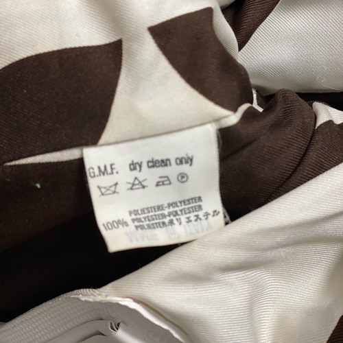 Gianfranco Ferre puffer jacket used, brown, size Medium