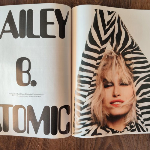 Vogue Paris May 2021 magazine with Hailey Bieber cover