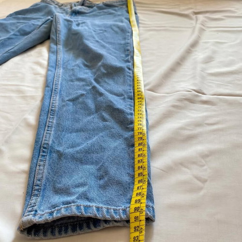 Mom jeans Zara used, Y2K high-waisted blue pants, size S