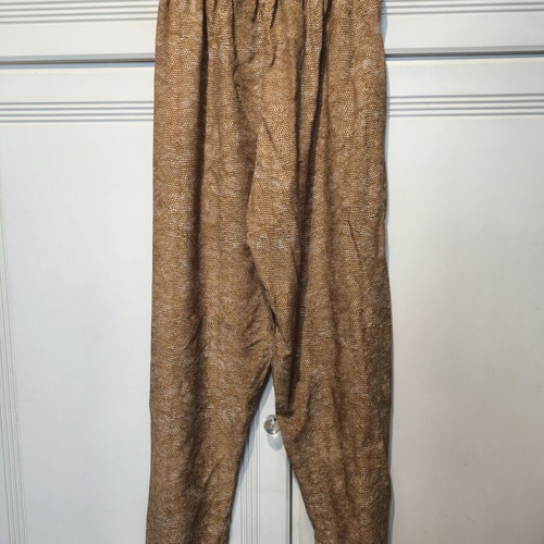 Pants set of 2 new, viscose, size L-XL, white and brown