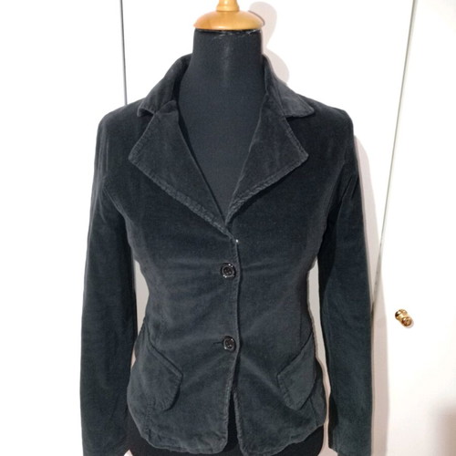 Vintage velvet blazer black like new, size S