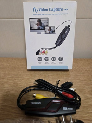 Κάρτα USB 2.0 για καταγραφή νέα, 3 x RCA είσοδοι, 1 x S-Video