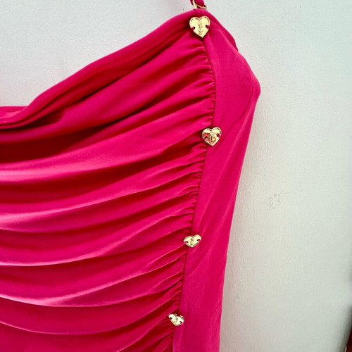 Juicy Couture fuchsia swimsuit like new, size XL