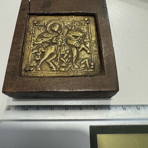 Icon or amulet used with Saint Demetrios